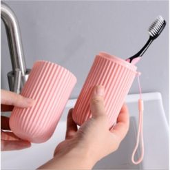 Hộp Đựng Bàn Chải Kem Đánh Răng - Ống Nhựa Đựng Bàn Chải Đánh Răng Khi Đi Du Lịch 19cm - HDBCDR01