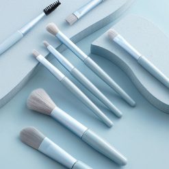 Bộ Cọ Trang Điểm Cá Nhân 8 Món Tiện Lợi Kèm Túi Zip - BCTD8M