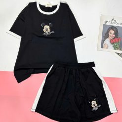 Đồ bộ quần đùi áo tay ngắn in hình chươt Mickey nhỏ - DBO4958