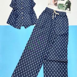 Đồ bộ quần dài áo sát nách có nút - DBO4963