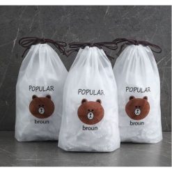 Combo 3 Bịt màng bọc- 1 bịt 100 Túi Bọc Thực Phẩm Co Giãn Siêu Dai Dùng 1 Lần 17x21x4cm(3 - BTPCG01