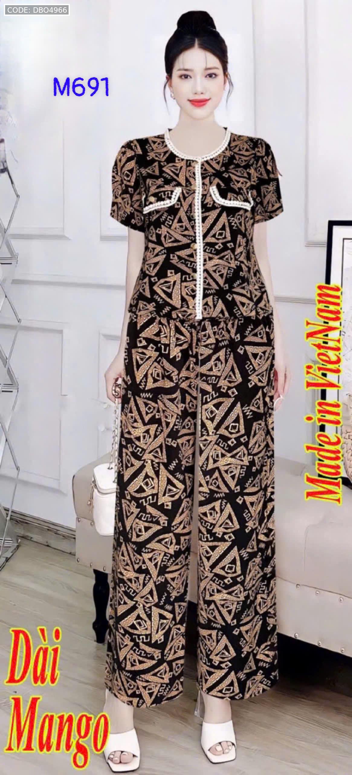 Đồ bộ mango áo tay ngắn may 2 túi trước kiểu xinh Đồ bộ mango áo tay ngắn may 2 túi trước kiểu xinh