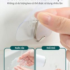 Combo 30 Móc Dán Tường Chịu Lực 5,5x5,5cm - MDTCL01