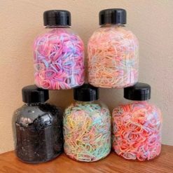 Hộp 1000 Dây Buộc Tóc Mini Cho Bé - DBTCB1000