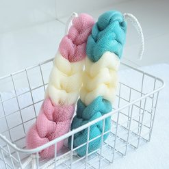 Bông Tắm Dài 3 Màu Tạo Bọt 27X5cm - BTD3M01