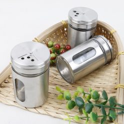 Lọ Đựng Tiêu Inox Nắp Xoay Tiện Dụng - LDT01