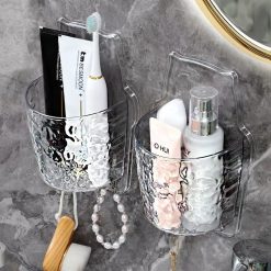 Combo 2 Giỏ Treo Tường Con Cú Đựng Kem Bàn Chải Đánh Răng - GTTCC01