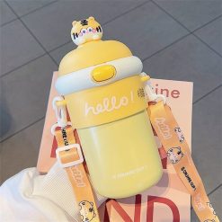 Bình Giữ Nhiệt Thủy Tinh Hello 400ml - BCNTTHL01