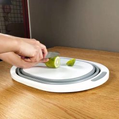 Thớt Nhựa Kèm Chậu Gấp Gọn Tiện Lợi - TNKC01