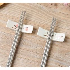 Vỉ 5 Đôi Đũa Inox Chất Lượng Cao 22cm - DIN01