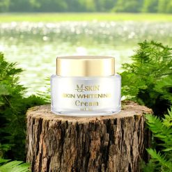 Combo Kem Face Nhân Sâm Ban Ngày MQ Skin Whitening Cream + Serum Hyalu Complex - CBFACEMQSKIN03