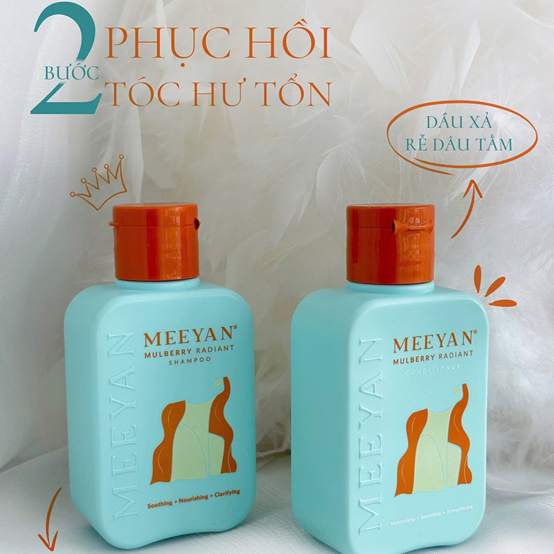Giá sỉ combo Dầu Gội Xả Rễ Dâu Tằm Meeyan Mini Combo Dầu Gội Xả Rễ Dâu Tằm Meeyan Mini - 8938534672368