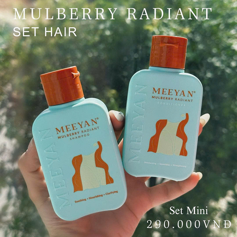 Giá sỉ combo Dầu Gội Xả Rễ Dâu Tằm Meeyan Mini Giá sỉ combo Dầu Gội Xả Rễ Dâu Tằm Meeyan Mini