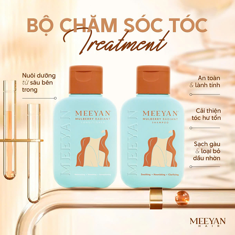 Giá sỉ combo Dầu Gội Xả Rễ Dâu Tằm Meeyan Mini Giá sỉ combo Dầu Gội Xả Rễ Dâu Tằm Meeyan Mini