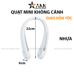 Quạt Mini Đeo Cổ Tiện Lợi 22x6cm - QDCMN01