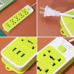 Ổ Điện 3 Cổng Sạc USB Ổ Cắm Điện Đa Năng 22x7x2.2cm - OD3CS01