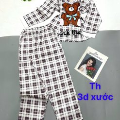 Đồ bộ pijama quần dài áo tay dài in nhiều hình - DBO4995