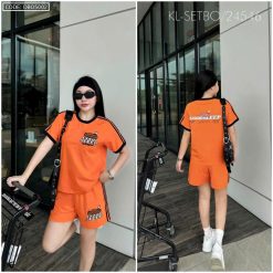 Đồ bộ quần đùi áo tay ngắn thể thao - DBO5002