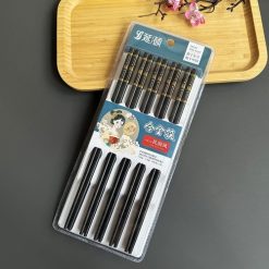 Set 10 Đôi Đũa 3 Sọc Chống Trơn Trượt 24cm - DBSCT01