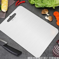 Thớt Inox Diệt Khuẩn Vệ Sinh Dễ Dàng 36x24.5cm - TINDK01