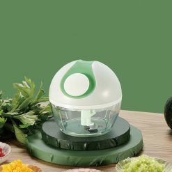 Dụng Cụ Xay Tỏi Mini Máy Xay Mini Kéo Tay Hình Con Heo Đa Năng 8.5x9.3cm - XTCH01