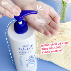 Sữa Tắm Ý Dĩ Hatomugi Moisturizing Washing 800ml - 4513574027077