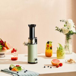 Máy Ép Chậm Nhỏ Nineshied KB F6B Máy Ép Trái Cây Kèm 2 Ly Nhựa 37.5x10cm - MECN01