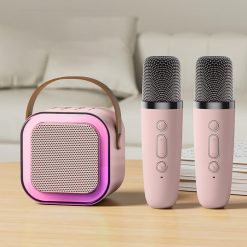 Loa Bluetooth Mini Kèm 2 Mic Karaoke - LMNK2M01