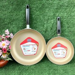 Set 2 Chảo Chống Dính Sunhouse Dùng Cho Bếp Ga - S2CH01