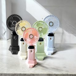 Quạt Cầm Tay Mini 5 Tốc Độ Nhiều Màu 30x9cm - QMNCT5TD01