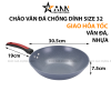 Chảo Vân Đá Chống Dính Size 32 - CVDCD01