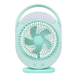 Quạt Tích Điện F0336 Có Đèn Led - QTDCDLF0336