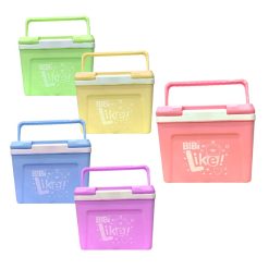 Thùng Đá Vuông Giữ Nhiệt Bibi Nắp Liền 1.5L 17x14.5x13cm - TDVGNBIBI01