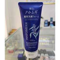 Sữa Rửa Mặt Ý Dĩ Hatomugi Acne Care & Facial Washing Dành Cho Da Mụn 130g - 4513574031302