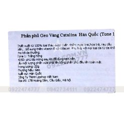 Phấn Phủ Catalina Geo Pact Hàn Quốc 22g (Tone 1) - 8802885127344