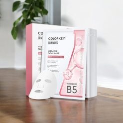 Mặt Nạ Colorkey Luminous B5 Màu Hồng Hộp 10 Miếng - 6975326789325