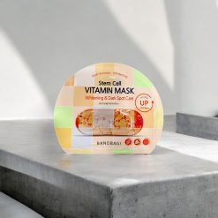 Mặt Nạ Banobagi Màu Cam Stem Cell Vitamin Mask Whitening Dark Spot Care Hộp 10 Miếng - 8809486365281