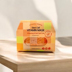 Mặt Nạ Banobagi Màu Cam Stem Cell Vitamin Mask Whitening Dark Spot Care Hộp 10 Miếng - 8809486365281