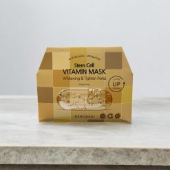 Mặt Nạ Banobagi Màu Vàng Stem Cell Vitamin Mask Whitening Tighten Pores Hộp 10 Miếng - 8809486365373