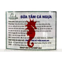 Sữa Tắm Cá Ngựa Algemarin Perfume Shower Gel Hương Nước Hoa Chai Nhọn 300ml - 4003086366028