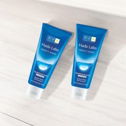 Sữa Rửa Mặt Hada Labo Màu Xanh Dương Perfect White Tranexamic Acid Cleanser 80g - 8935006533875