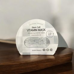 Mặt Nạ Giấy Banobagi Màu Trắng Stem Cell Vitamin Mask Whitening BHA AHA Hộp 10 Miếng - 8809486365342