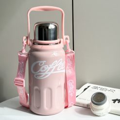 Bình Giữ Nhiệt Coffee Có Quai Đeo Xách 1200ml 24x10x10cm - BGNCC01