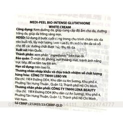 Kem Face Glutathione Medi Peel Hỗ Trợ Dưỡng Trắng Da 50g - 8809409347462