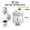 Hộp Giấy Vệ Sinh Treo Tường Ecoco 2 Tầng - HGVSECOCO