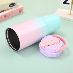 Bình Giữ Nhiệt Ly Giữ Nhiệt Inox 900ml Loang Màu Có Quai 24x9x7cm - BGNLM