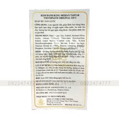 Kem Đánh Răng Median Màu Xanh Dương Dental IQ Tartar Toothpaste 93% Original 120g - 8806403146473