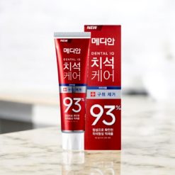 Kem Đánh Răng Median Màu Đỏ Dental IQ 93% Tartar Toothpaste Badbreath 120g - 8809585101421