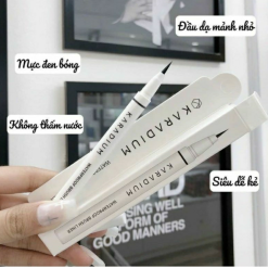 Bút Kẻ Mắt Karadium Waterproof Brush Liner Lâu Trôi Hàn Quốc - 8809464540297