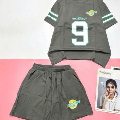 Đồ bộ quần đùi áo tay ngắn in số 7 - DBO5059